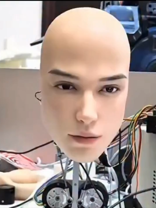 AI Humanoid Head That Shows Emotions AheadForm’s new system mimics human expressions with shocking realism, sparking both excitement and ethical concerns. Join our global community, share your expertise, and explore partnership opportunities. 👉 www.ctorobotics.com Stay updated with the latest insights on #Robotics, #AI, #Automation, and #SmartManufacturing. 🚀 👉 https://ctorobotics.com/newsletter/ ⚠️ This video is shared for educational and informational purposes only. It does not contain any sponsored deals, advertising, or commercial intent. Credit to the original creator. All rights belong to the respective brand. If you are the owner and wish to have it removed or credited differently, please contact us. Video Credit: AheadForm #robotics #robots #automation #AI #technology #cobot #manufacturing #innovation #mechatronics #engineering #IndustrialAutomation #Cobots #PLC #futureoftech #roboticsrevolution #engineeringexcellence #trendingreels #industrialtech #factorylife #explorepage #worksmarternotharder #techenthusiast #tech #technews #technology #techgeek #techblogger #technologynews