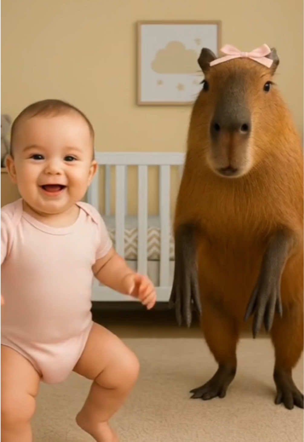 #bebesito #capibara #bebebailando #funnyvideo #videosdivertidos