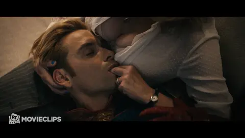 Stillwell Seduces Homelander- The Boys S1E5 (2019) - TM & © #SonyPictures  Stillwell (Elisabeth Shue) seduces Homelander (Anthony Starr). Click the link in bio to watch the full movie. #theboys #movieclips