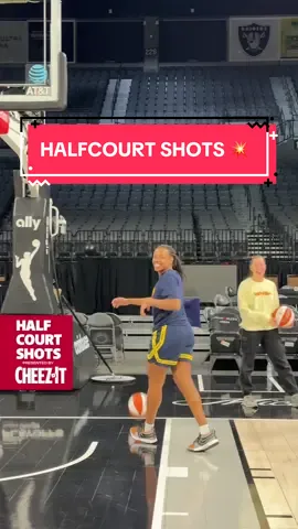 halfcourt shot contest after shootaround today 💥 #WNBA #indianafever 