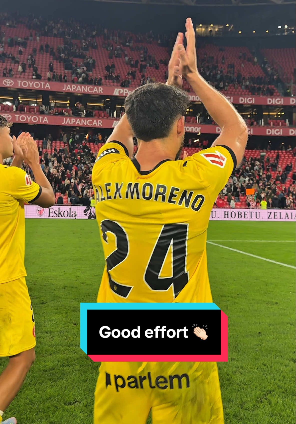 👏🏻 Un punt molt treballat #GironaFC #SportsOnTikTok #TikTokFootball #AthleticGirona #SanMamés 