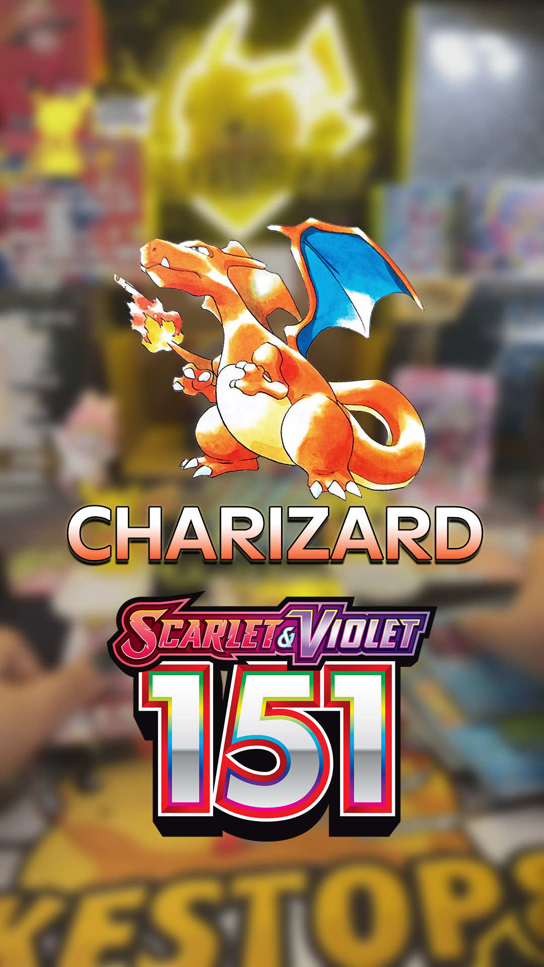 The fire starter of legends just made its appearance from 151! Charizard fans, this is the one you’ve been waiting for. Vintage vibes. Modern hype. #Charizard151 #Pokemon151 #PokemonTCG #PackOpening #CharizardChase  