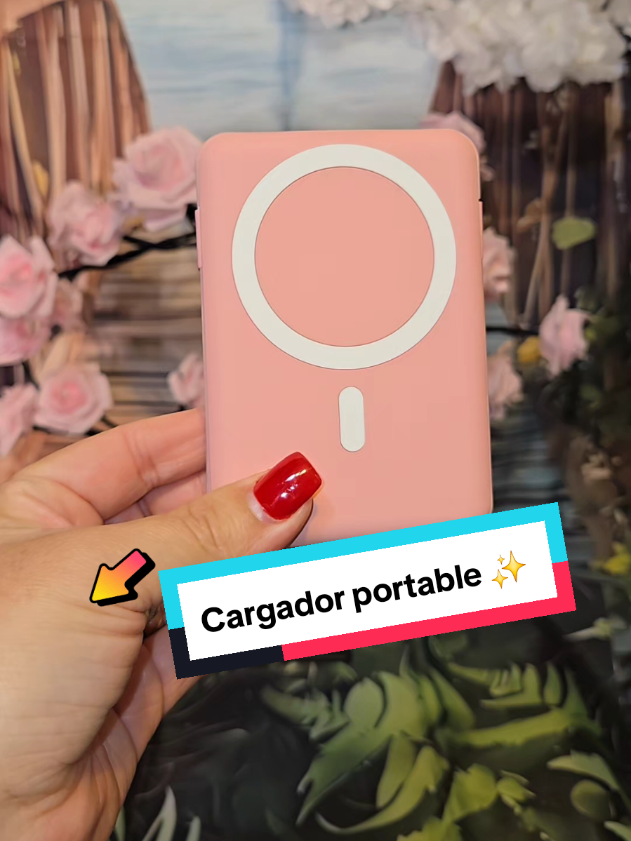 Cargador portable muy útil si vas de viaje no te puede faltar #Portable #Charger #viajes  #tiktokshopcreatorpicks #ty 