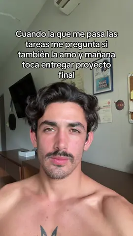 Tenía que pasar la materia...