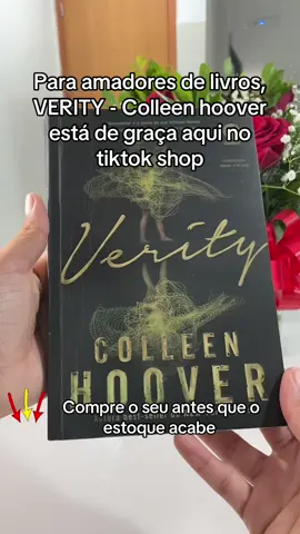 😱 Livro de graça #verity #coollenhoover #livros 