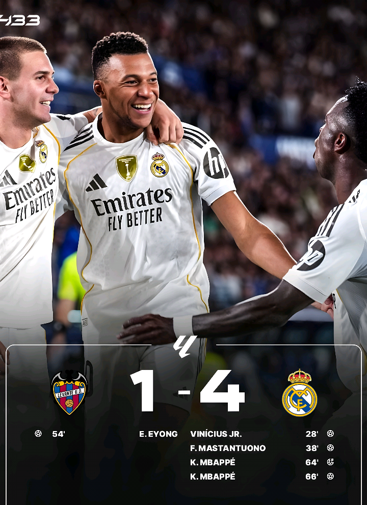 FT | Real Madrid 4-1 Levante#realmadrid #levante #laliga #xybca #fyp 