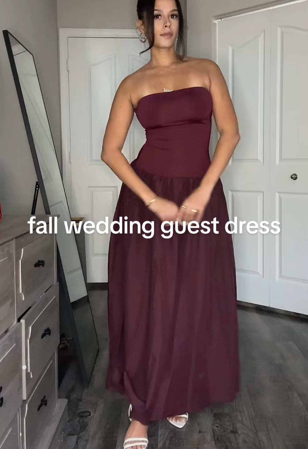 Fall wedding season 🍂🍁🍃 #weddingattire #weddingguestdress #weddingtok #weddingdress #blacktiewedding 
