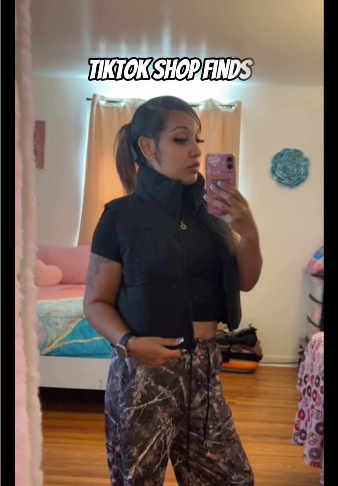 Love Fall fashion🥰 #fallfashion #vest #womensfashion #tiktokshopfinds #tesherveybranae 