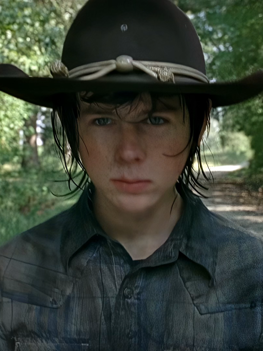 carl grimes. #twd #carlgrimes #wherehaveyoubeen 