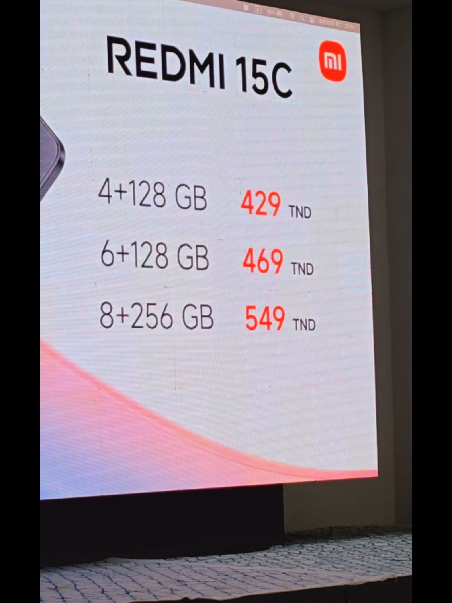 #redmi15c #zaarastore_tn #tunisie🇹🇳 #livraisongratuite🚚 #officiel 