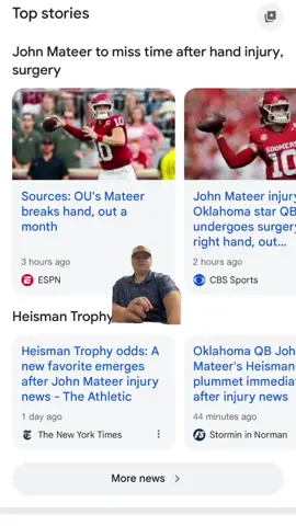 Trouble in Norman #greenscreen #oklahomafootball #johnmateer #GBO🍊 #fyp 