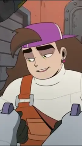 Franky is the butch park planet NEEDS #glitchproductions #animation #knightsofguinevere #lgbtqia #tadc 