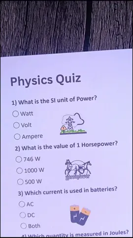 Science(Physics) Quiz - Can you get 7/7❓ Only Genius Can get all questions right ‼️ #physics #anatomy #sciencequiz #quiz #trivia 