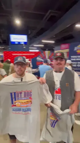 Come grab your hot dog championship merch #Schneiders 