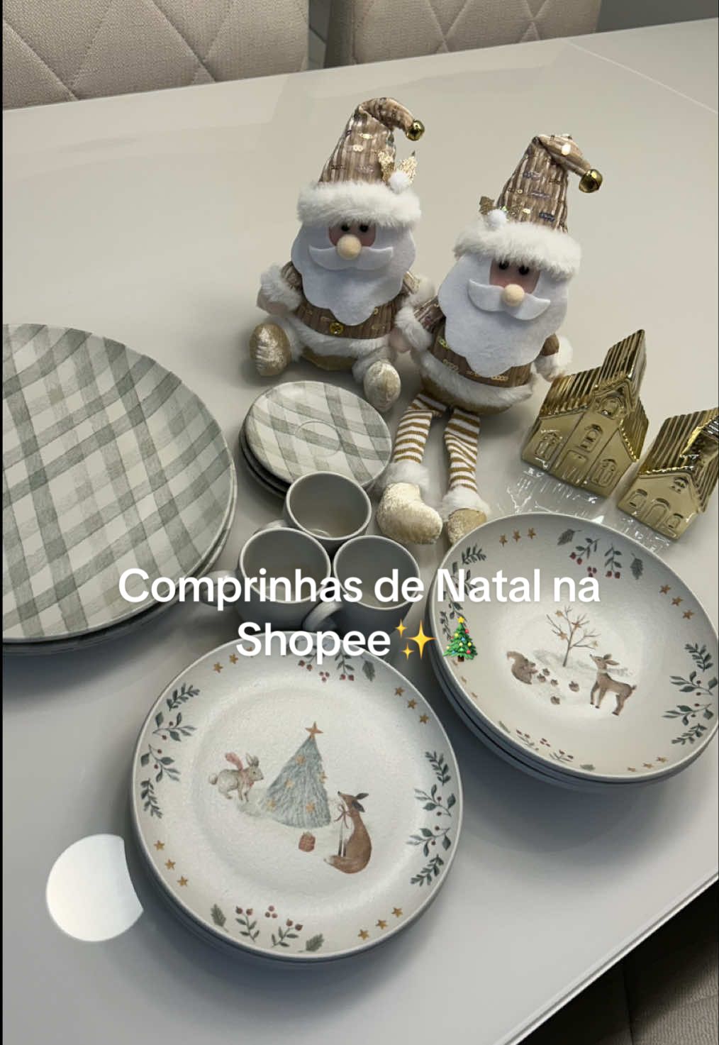 Comprinhas de Natal na Shopee✨🎄 Se quiserem o link de alguma coisa é só pedir nos comentários 🤍 #natal2025 #decoraçãodenatal #decoracaodenatal #christmas 