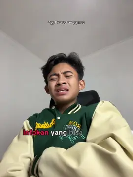 Yg bisa ✅ya ges bukan yg mau❌