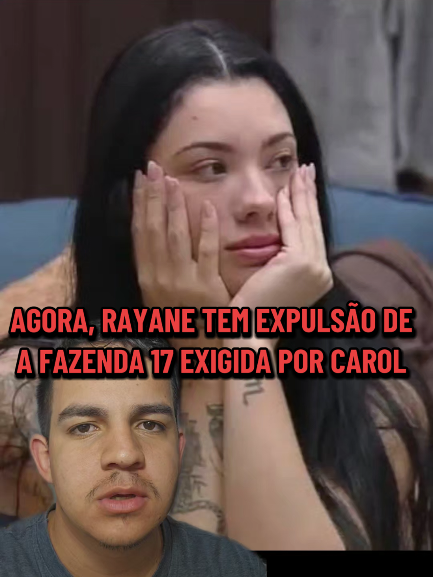 Carol Lekker toca sino e denuncia Rayane para a produção e Rayane pode ser expulsa por agress a qualquer momento de A Fazenda 17