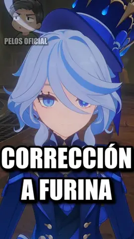 Corrección a Furina  #humor #furina #camotevolador #Felielpelos #genshin 