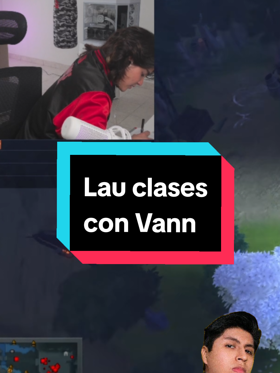 Laugamer clases con Vann #zeinternacional #dota2latinoamerica #laugamer #scofield #vanndota2 
