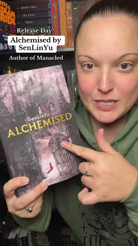 Highly anticipated read! It’s release day for Alchemised by SenLinYu! It’s a dark fantasy debut novel and she said it’s a reimagined Manacled! Pick up your copy here!  #alchemised #senlinyu #manacled #alchemisedsenlinyu #book 