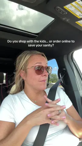 Some days I’m brave enough to load everyone up for a store run… other days the add to cart button wins 😂 Moms, what’s your go-to? #MomLifeUnfiltered #EcoMom #TheGoodVillage #SustainableParenting #RelatableMom