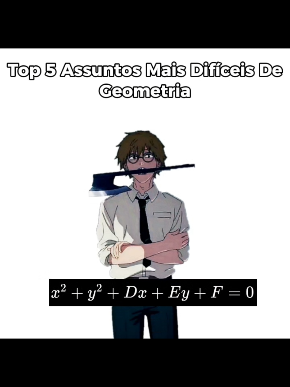 Top 5 Assuntos Mais Difíceis de geometria #matematica #exatas 