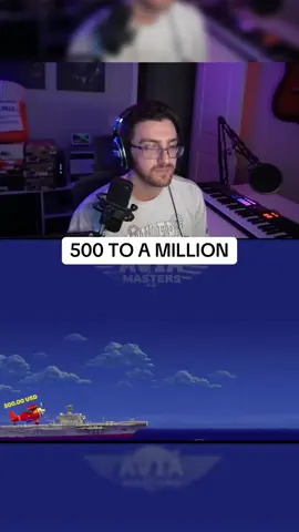 500 TO A MILLION #streamer #kick #pilot #plane 