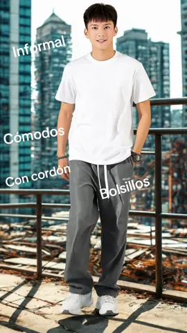 Pantalones informales, cintura ancha con cordón, cómodos, para todas las estaciones, varios colores a escoger .                        #tiktokshop #tiktokmademebuyit #ropainformal #pantalonesparahombre 