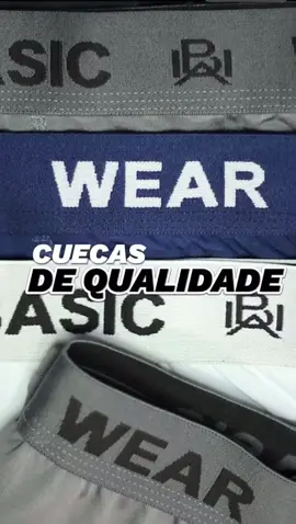 Kit 10 Cuecas Boxer Lisas de qualidade Basic Wear#cueca#cuecaboxer #kitcueca #boxer #viral 