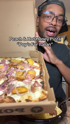 Surrender to Peach Pizza 