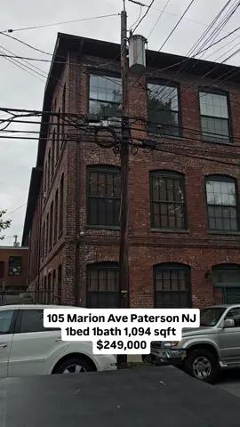 This unique multi-floor 1-bedroom, 1-bath condo is nestled in the desirable Hillcrest section of Paterson, NJ. Featuring dramatic double-story ceilings in both the living room and bedroom, the home offers an open, airy feel with abundant natural light. Enjoy the convenience of in-unit laundry, central air and heat, and one assigned parking space. The spacious layout includes a bright living area, a full bathroom, and a loft-style bedroom with great privacy. Located in a quiet residential neighborhood close to parks, schools, public transportation, and major highways, this condo blends comfort and style perfectly.  #njrealtor #njrealestate #realestate #realtor #njhomes 