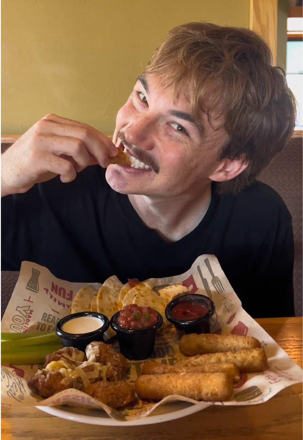 over under Applebee’s Ultimate Trio run! @Applebee’s Grill + Bar #applebeespartner 