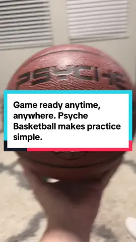 Game ready anytime, anywhere. Psyche Basketball makes practice simple. #BasketballLife #GameReady #SportsGear #SkillPractice #DailyTraining