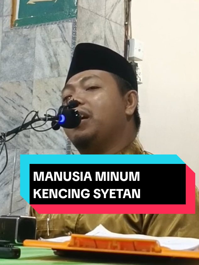 Manusia minum kencing syetan  #UstadzMuhammadRidwan  #fitnahakhirzaman 