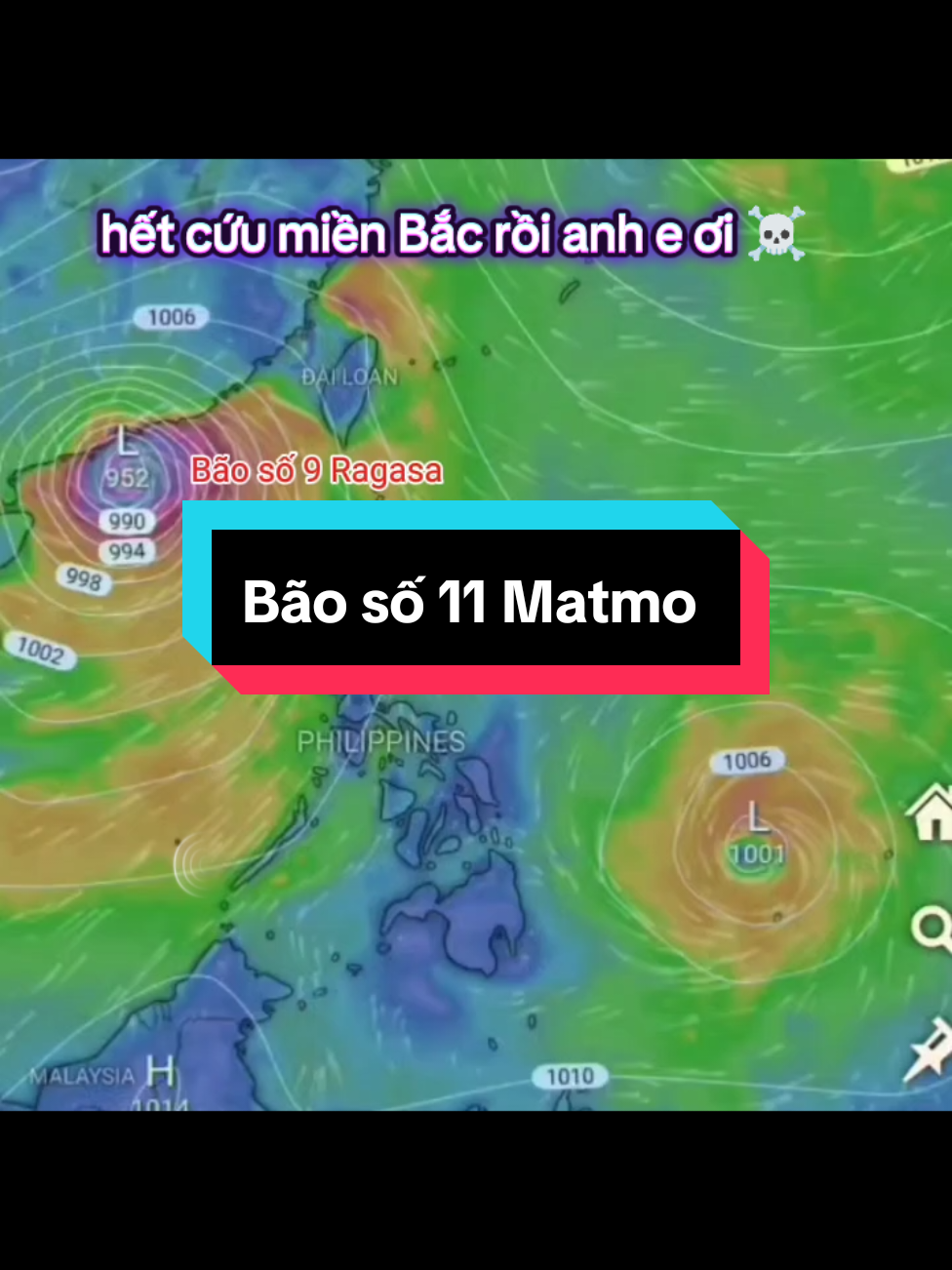 Hết cứu miền Bắc rồi anh em ơi ☠️☠️☠️#xuhuong #thoitiet #dubaothoitiet #windy #CapCut 