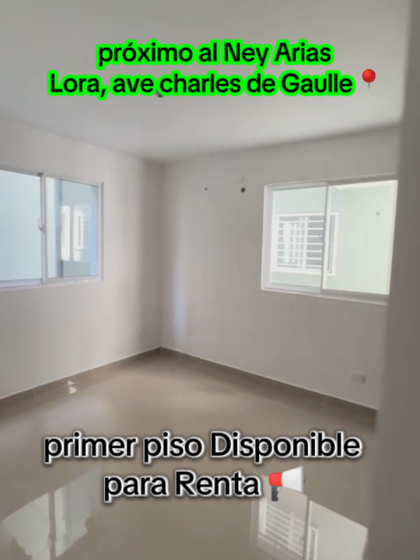 ✨🏡 ¡Apartamento en Renta en Santo Domingo Norte! 📍 Próximo al Hospital Ney Arias, Av. Charles de Gaulle. ✅ Proyecto cerrado ✅ 3 habitaciones | 2 baños | 1 parqueo ✅ Piscina y área social 🏊‍♂️ ✅ Seguridad 24/7 🚨 💰 Todo esto por solo RD$26,000 mensuales. 📲 Escríbeme directo a WhatsApp: 809-304-2514 y agenda tu cita hoy mismo. #fyp #alquileres 