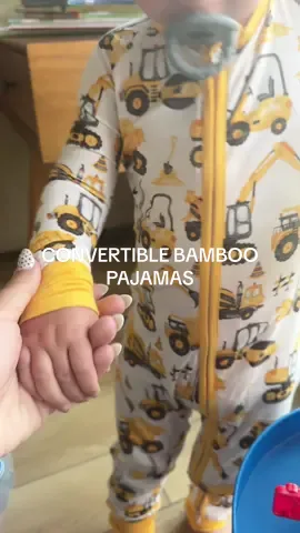 Replying to @Stacy Blake the cutest and softest convertible bamboo jammies!  @babee Reshinee Shop #kidspajamas #pajamas #bamboopajamas #pjs #bamboo 