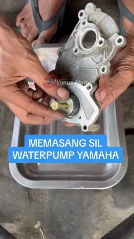 Cara aman memasang sil water pump yamaha xeon