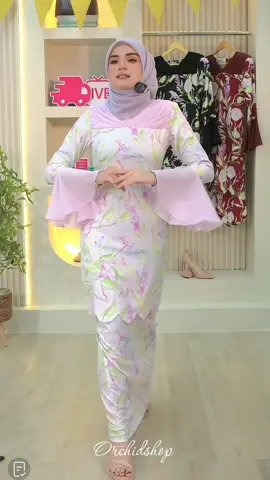 Cantik dooh u all🥰Aireen Printed Korean Crepe Kurung#kurung #kurungmoden #bajukurung #ainorie 