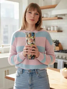 Taylor Swift’s fave drinking flask isn’t basic—it’s pure hip-hop energy. ☕🎶 From Salt-N-Pepa to LL Cool J, Run DMC to KRS-One, this mug keeps her inspired while she sips and writes the hits. Would you sip from this flask too? 👀 #TaylorSwift #HipHopVibes #SaltNPepa #RunDMC #LLCoolJ       