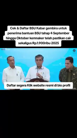 #programpemerintah #bpjsketenagakerjaan #gurupekerja #bsu #bsutahap4 