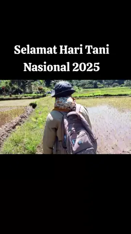 Selamat Hari Tani Nasional 2025 #penyuluhpertanian #swasembadapangan