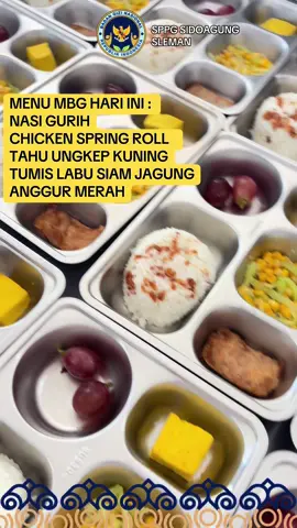 Absen menu MBG Hari ini😁🤗#mbg #mbglovers❤️ #sppgsidoagung #sppgsidoagunggodean #badangizinasional 