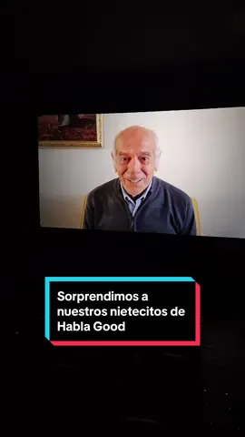 Nuestros nietecitos de @Habla Good fueron a vernos y les dimos una sorpresa. #nanito #hablagood #curwen #tonino #sorpresa 