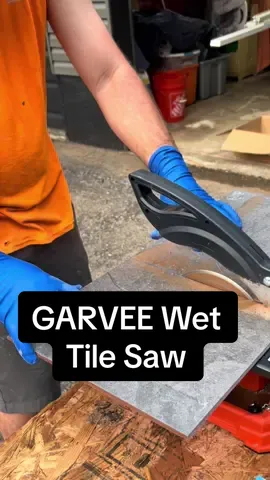 Clean, precise cuts every time 🪚💧 The Garvee 7-Inch Wet Tile Saw keeps projects on track with smooth edges and less mess — perfect for your next DIY or renovation! @GARVEE #homeimprovement #renovation #tilework #bathroommakeover #tile 