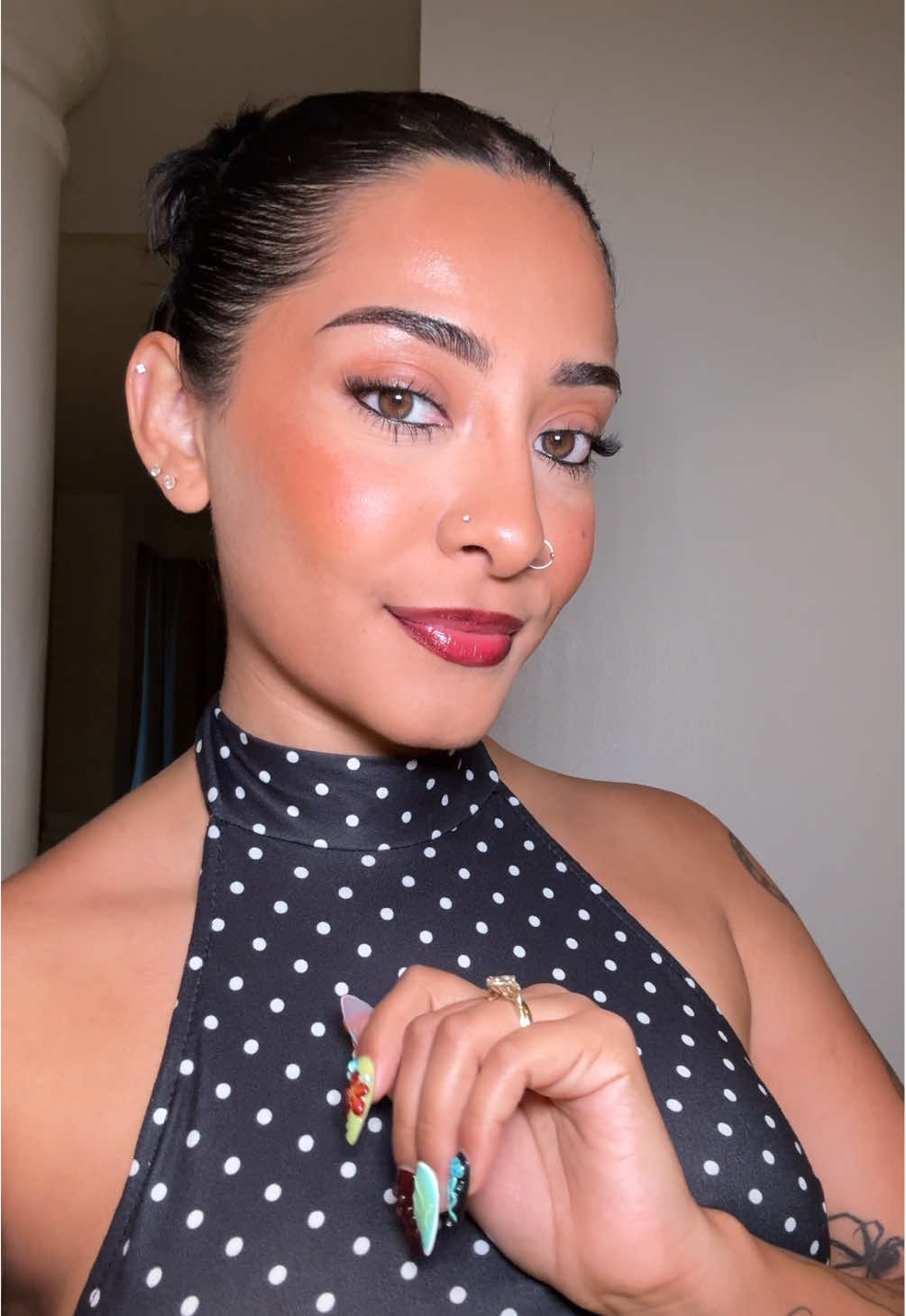 Did we slayyyy? 😛 #fyp #grwm #makeupgrwm #korayma #MakeupRoutine 
