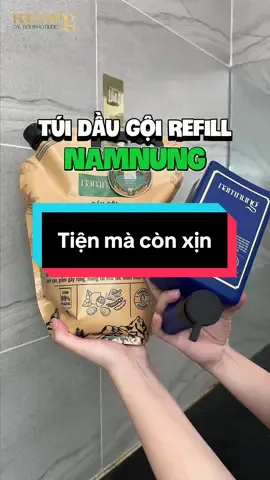 Xài tới đâu, châm tới đó, tiện mà còn xịn #xuhuong #daugoi #daugoithaoduoc #daugoigiamrung #daugoinamnung 