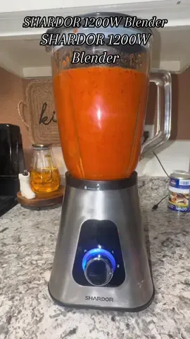 SHARDOR 1200W Blender Smoothie Maker, Countertop Blender 52oz Glass Jar, 22oz Travel Cup, 3 Adjustable Speeds for Frozen Fruit Drinks, Smoothies, Sauces Durable Family Use Powerful juicer machine #creatorsearchinsights #blender #licuadora #countertopblender #licudora 