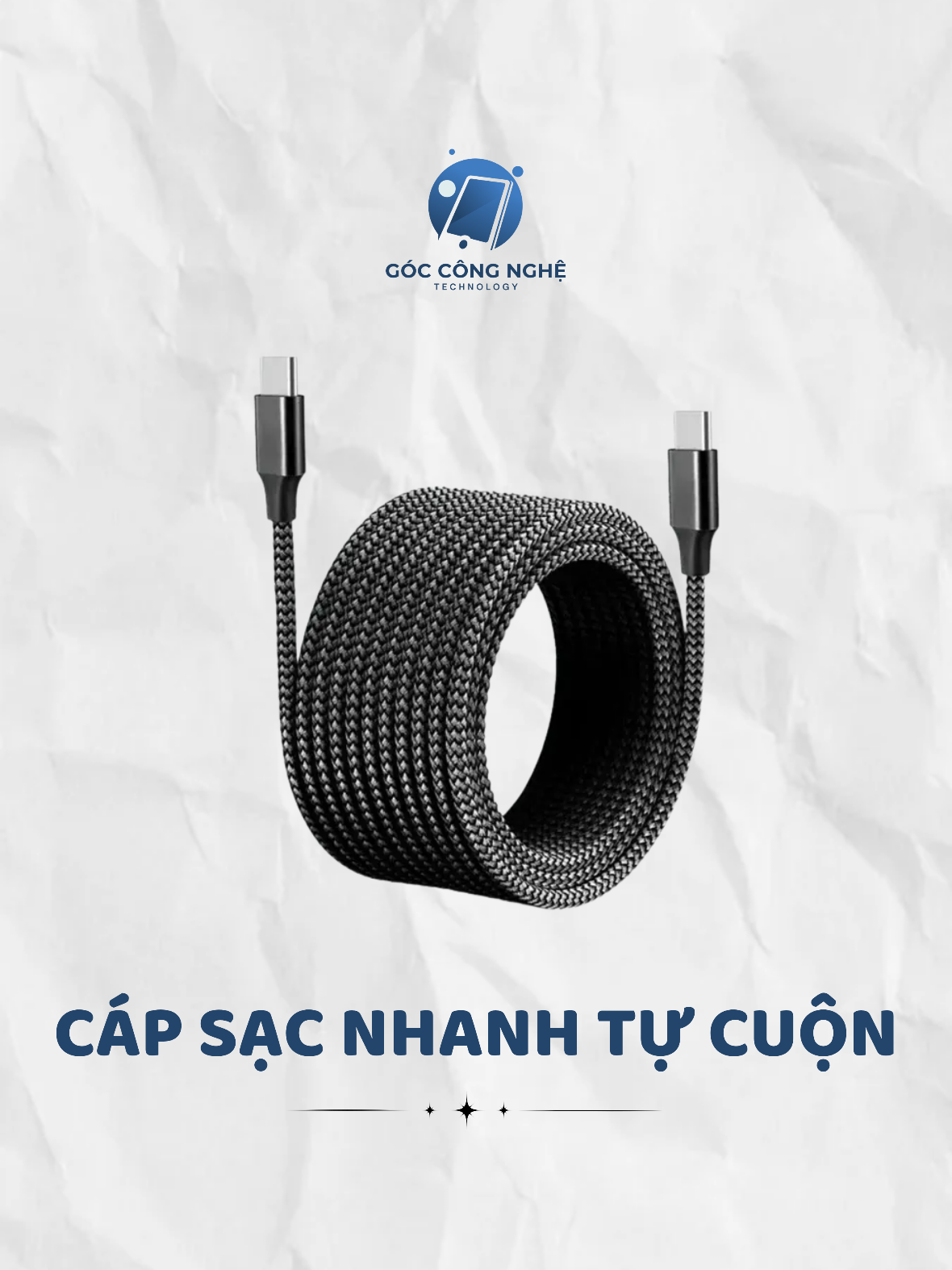 CÁP SẠC NHANH TỰ CUỘN #capsac #capsacnhanh 