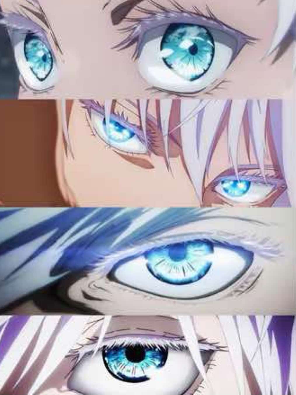My ocean eyes 💙🩵 #gojo #gojousatoru 